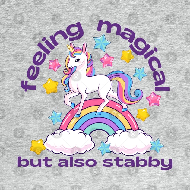 Feeling magical but also stabby by Jane Winter